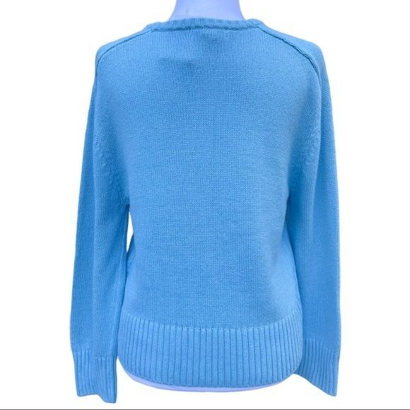TREASURE & BOND Knit Crewneck Sweater - Milky Blue - NWT - Picture 3 of 4